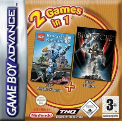 2 Games in 1 : Bionicle + Knights' Kingdom [Europe] image