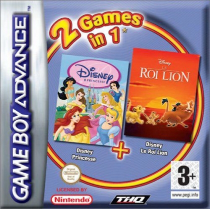 2 Games in 1 : Disney Princesse + Le Roi Lion [France] image