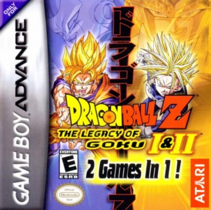 2 Games in 1 : Dragon Ball Z, The Legacy of Goku I & II [USA] - Nintendo  Gameboy Advance (GBA) rom download 