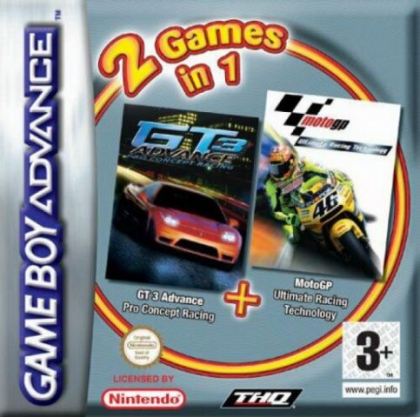 2 Games in 1 : Moto GP + GT Advance 3, Pro Concept [Europe] image