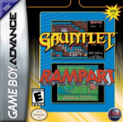 2 Games in One! - Gauntlet + Rampart [USA] image