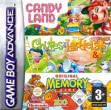 Логотип Roms 3 Game Pack! : Candy Land + Chutes and Ladders + Original Memory Game [USA]