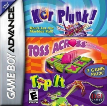 3 Game Pack! : Ker Plunk! + Toss Across + Tip It [USA] image