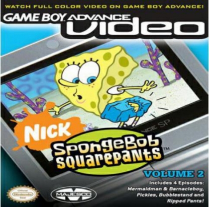 Game Boy Advance Video : SpongeBob SquarePants, Volume 2 [USA] image