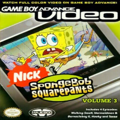 Game Boy Advance Video : SpongeBob SquarePants, Volume 1 [USA] - Nintendo Gameboy  Advance (GBA) rom download