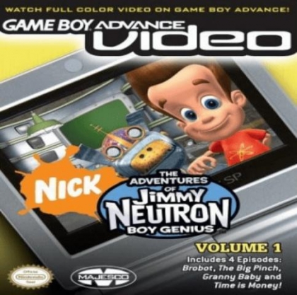 Game Boy Advance Video : The Adventures of Jimmy Neutron Boy Genius, V [USA] image
