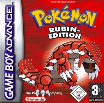 Pokemon Rubin Edition Germany Nintendo Gameboy Advance Gba Rom Download Wowroms Com