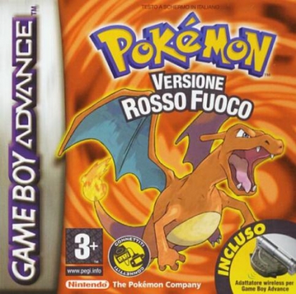 Pokemon Versione Rosso Fuoco Italy Nintendo Gameboy Advance Gba Rom Download Wowroms Com