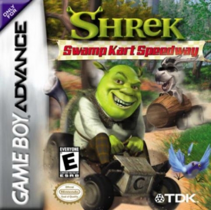 Shrek Swamp Kart Speedway Usa Nintendo Gameboy Advance Gba Rom Download Wowroms Com