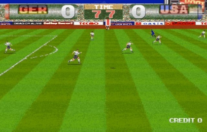 Tecmo World Cup '90 (Sega Genesis) - online game