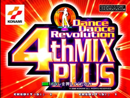 DANCE DANCE REVOLUTION 4TH MIX PLUS image