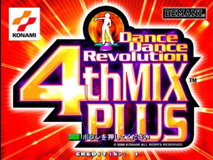 DANCE DANCE REVOLUTION 4TH MIX PLUS SOLO image