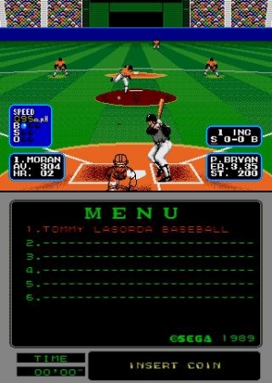 Tommy Lasorda Baseball (Mega-Tech) ROM < MAME ROMs