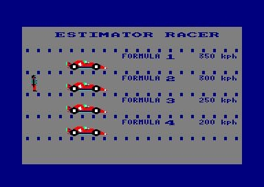 ESTIMATOR RACER image
