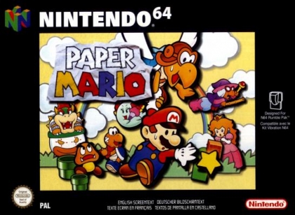 Persona con experiencia Autor Criticar Paper Mario [Europe]-Nintendo 64 (N64) rom descargar | WoWroms.com