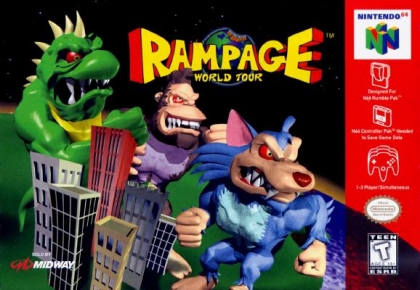 Rampage World Tour N64-Download ROMS
