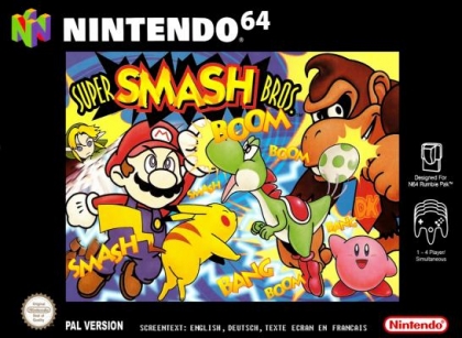 Margarita robo amplio Super Smash Bros. [Europe]-Nintendo 64 (N64) rom descargar | WoWroms.com