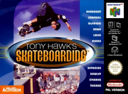 Tony Hawk's Skateboarding [Europe] image