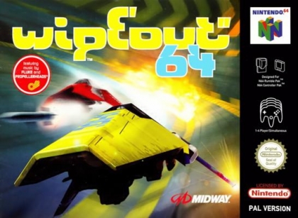 brillante Guerrero Velo Wipeout 64 [Europe]-Nintendo 64 (N64) rom descargar | WoWroms.com