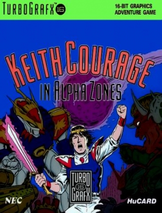 KEITH COURAGE IN ALPHA ZONES [USA] image