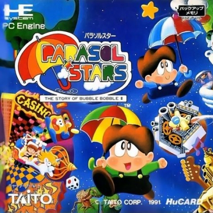 PARASOL STARS : THE STORY OF BUBBLE BOBBLE 3 [JAPAN] image