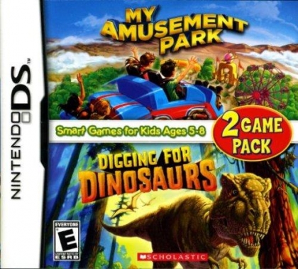 2 Game Pack - My Amusement Park   Digging For Dinosaurs image