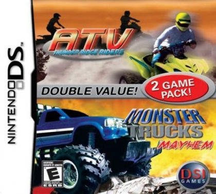 2 Game Pack! - Monster Trucks Mayhem + ATV - Thund [USA] image