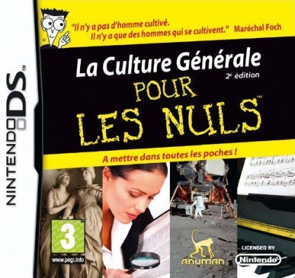 La Culture GÃ©nÃ©rale Pour Les Nuls - DeuxiÃ¨me Edition [Europe] image