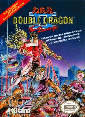 double dragon 2 nes box