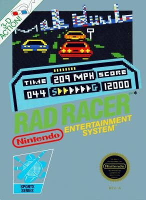 Rad Racer [Europe] image