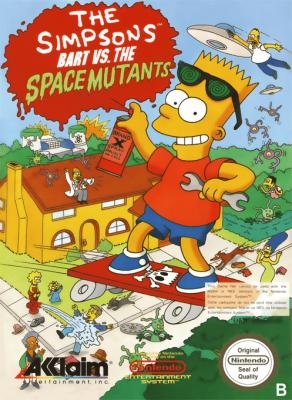 The Simpsons - Bart Vs. the Space Mutants [Europe] image