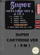 Logo Emulateurs Super Cartridge Ver 1 : 4 in 1 [Asia] (Unl)