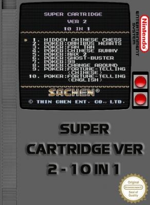Super Cartridge Ver 2 : 10 in 1 [Asia] (Unl) image