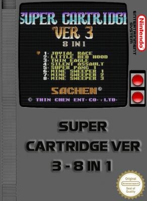 Super Cartridge Ver 3 : 8 in 1 [Asia] (Unl) image