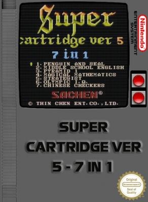 Super Cartridge Ver 5 : 7 in 1 [Asia] (Unl) image