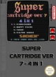 Logo Roms Super Cartridge Ver 7 : 4 in 1 [Asia] (Unl)