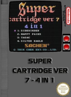 Super Cartridge Ver 7 : 4 in 1 [Asia] (Unl) image