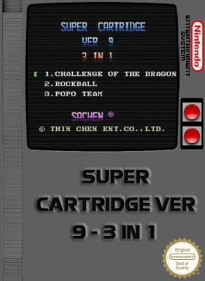 Super Cartridge Ver 9 : 3 in 1 [Asia] (Unl) image