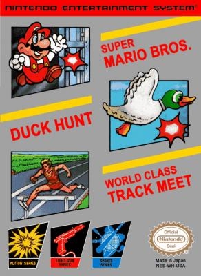 Super Mario Bros. + Duck Hunt + World Class Track Meet image