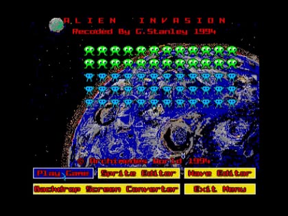 Alien Invasion (1994)(Archimedes World) image
