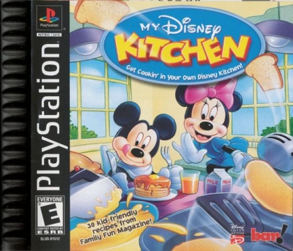 game ps1 my disney kitchen