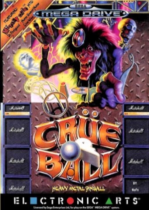 CrÃ¼e Ball : Heavy Metal Pinball [Europe] image