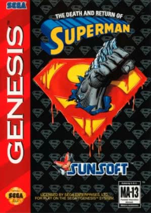 download the death and return of superman sega genesis