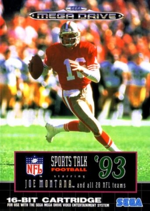 NFL Sports Talk Football '93 Starring Joe Montana [Europe] image
