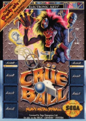Crüe Ball : Heavy Metal Pinball [USA] (Beta) image