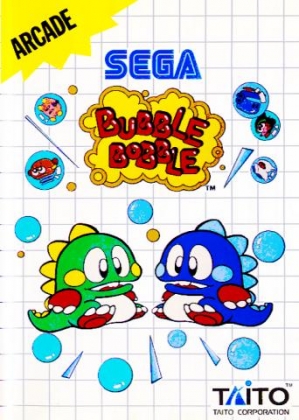 Bubble Bobble (Sega Master System Emulated) high score by Vaxen