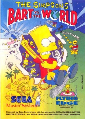 THE SIMPSONS : BART VS. THE WORLD [EUROPE] image