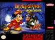 Logo Roms The Magical Quest con Topolino [Italy]