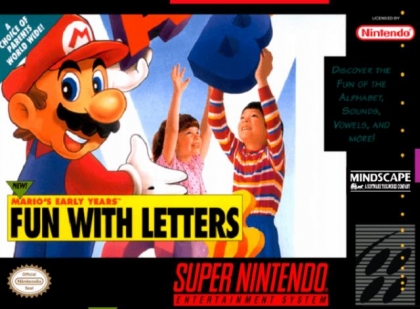 Mario's Early Years : Fun with Letters [USA] image