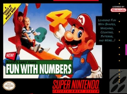 Mario's Early Years : Fun with Numbers [USA] image
